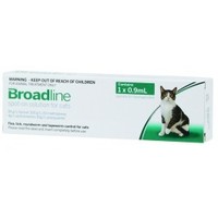 Flea Control - CAT My Vet - New Zealand's Largest Pet Pharmacy: Broadline flea &. Worm for cats 2.5-7.5kg
