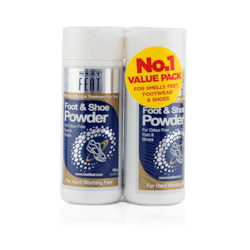 Toiletry wholesaling: Neat Foot & Shoe Powder Eliminating Feet and Shoe Odours Twin-Pack