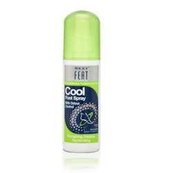 Toiletry wholesaling: Neat Feat Cool Foot Spray for feet odour control
