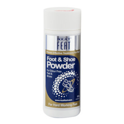 Toiletry wholesaling: Neat Foot & Shoe Powder for smelly feet and shoes