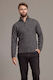 Short Zip Rib Sleeve Sweater 620