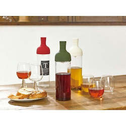 Tea wholesaling: Filter in Bottle 750ml     Serve cold brewed Japanese tea like wine with your meal   Green or Red