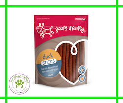 Store-based retail: Yours Droolly Duck Sticks - 110g/500g