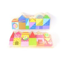 Little house building set (103) wooden toys