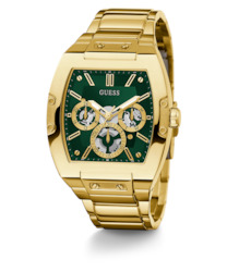 Jewellery: Guess phoenix green n gold watch