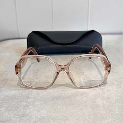 Clothing: Loewe Chunky Anagram Oversize Glasses