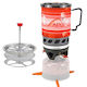 Propane Gas Stove Personal Cooking System Portable Outdoor Burners Heat Exchanger Pot