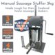 Manual Sausage Stuffer / Filler 3KG