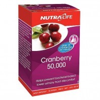 Health supplement: Nutra-life cranberry 50,000 50capsules