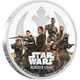 Star wars: rogue one - rebellion 1 oz silver coin