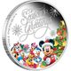 Disney silver coin - season's greetings 2014