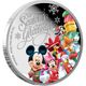 Disney silver coin - season's greetings 2015