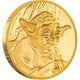 Star wars classic: yoda 1/4 oz gold coin