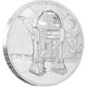 Star wars classic: R2-d2 1 oz silver coin