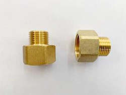 Plumbing goods wholesaling: [215] Brass Male 15mm/ Female 20mm Reducing Socket