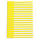 Yellow 175mm Sling & Rope Tags â BLANK (packs of 100) ST24