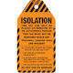 Isolation Tags - Pack of 20