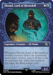 Elrond, Lord of Rivendell (Showcase Ring Frame) [The Lord of the Rings: Tales of…