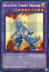 Game: Blue-Eyes Tyrant Dragon [MP23-EN019] Prismatic Secret Rare