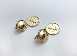 Jewellery manufacturing: Zodiac Coin Earrings