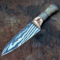 Art Knives By Benjamin Madden: Turritella Shell Fossil Feast Knife