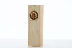 Spirit based mixed drink: Wooden Engraved Gift Box â Single