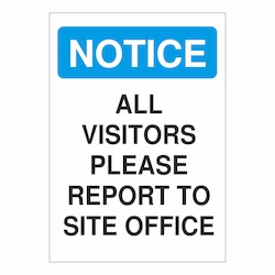 Notice Report to Site Office