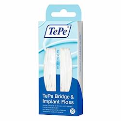 Flossing: Tepe Bridge and Implant Floss pk 30