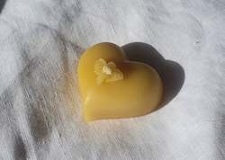Clothing: Locally Handcrafted Bee Heart tealight