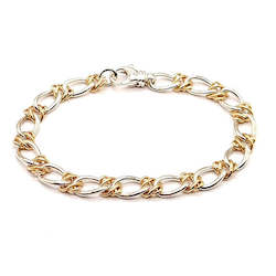 Jewellery: Yellow Gold Celtic Weave Bracelet