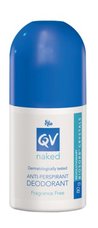 Qv naked anti perspirant deodorant roll on 80g