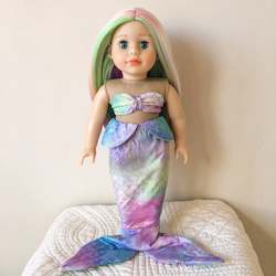 Doll: Custom Pearl Doll - Rosalie the Mermaid