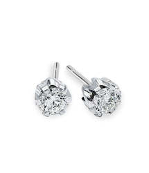 Jewellery: .80CT TDW Diamond Studs
