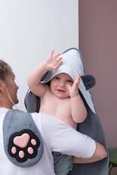 Baby wear: Handsfree baby towel - Panda