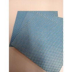 Vileda Blue Checkered Sponge Cloth - Single