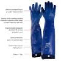 P P E : Esko Chemgard 815 60cm Chemical Resistant Glove - 2X-Large