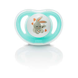 Baby wear: MiniLight Pacifier (S) Unisex - Rabbit