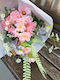 Hand tied posy - Soft Pink