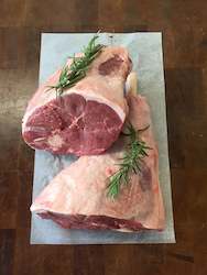 Butchery: Lamb Leg Half (bone in)