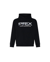 Clothing: PRIX X PFUSA CHROME HOODIE BLACK