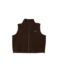 Clothing: ICE JAM SHERPA VEST DUCK BROWN