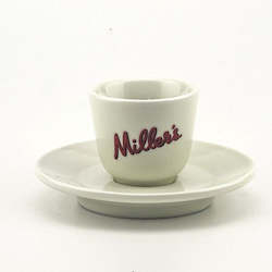 Cafe: Miller's Coffee Espresso Cup & Saucer | Set of 2