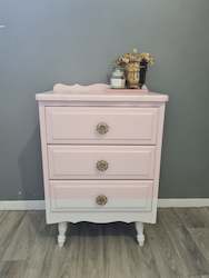 Dipped Floral Single Bedside