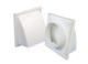 150mm Cowled Wall Vent
