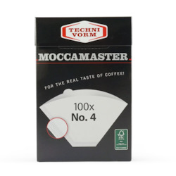 Coffee: MOCCAMASTER #4 filters