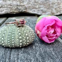 Jewellery: Watermelon tourmaline ring