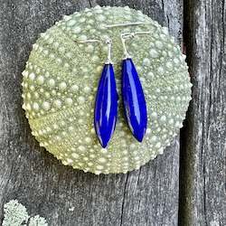 Jewellery: Lapis Lazuli drop earrings