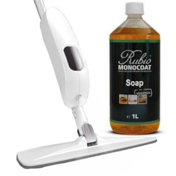 Accessories: Easy Clean Spray Mop and Rubio Monocoat Soap (1L) Bundle