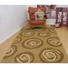 Durable amroha modern design rug beige &. Brown 160x235cm