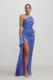 Samira Dress - Pacific Blue